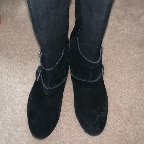 Black UGG boots tall size 10 - Picture 6 of 7